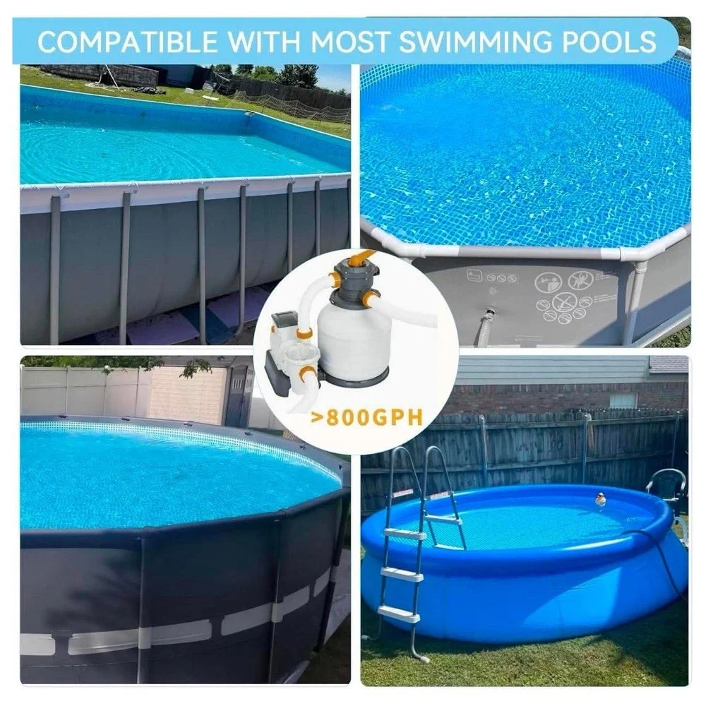 Above Ground Pool Skimmer No Installation Required Adjustable Bracket Required